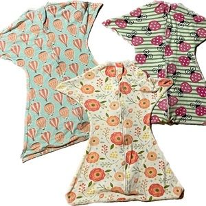❤️ Lot/Bundle of Three Zipadee Zip Sleep Sacks